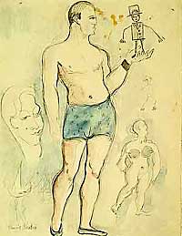Le portrait de Cravan par Picabia (all rights reserved)