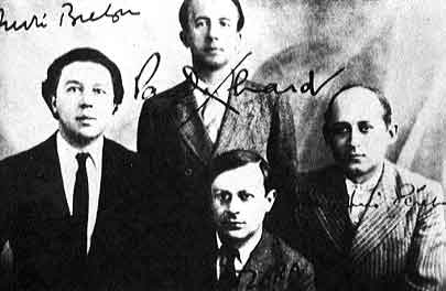 André Breton et Tristan Tzara (all rights reserved)