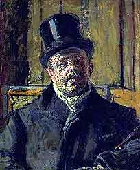 Portrait de Jacques Emile Blanche par WALTER SICKERT (all rights reserved)